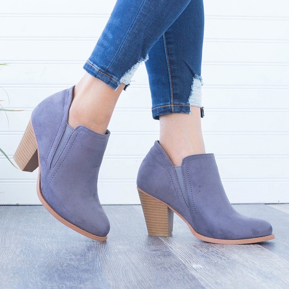 Shoes - One Pair Left ****Gray bootie